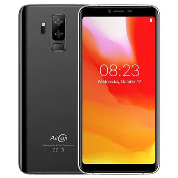 ALLCALL S5500 5.99 Inch 5500mAh Android 8.1 Triple Cameras Supports OTG 2GB RAM 16GB ROM MTK6580M Quad Core 3G Smartphone