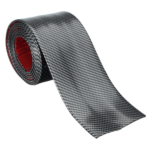 Carbon Fiber Car Scuff Plate Door Sill Cover Panel Step Protector Guard