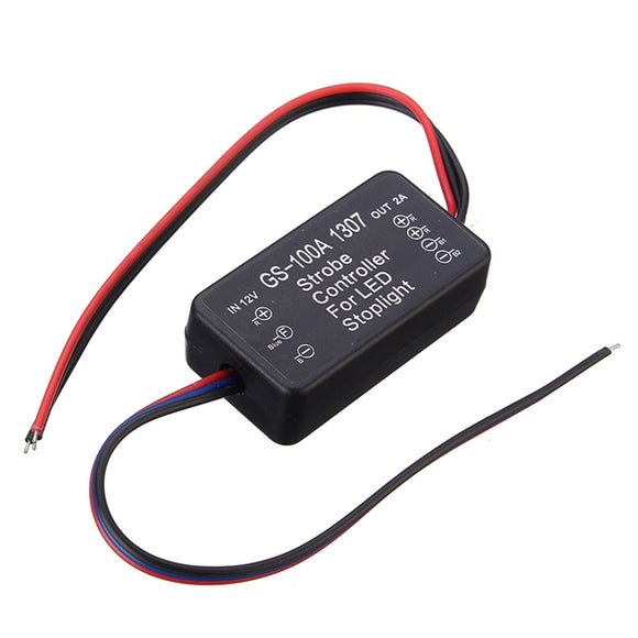 Universal Flash Strobe Controller Flasher Module For LED Brake Stop Light