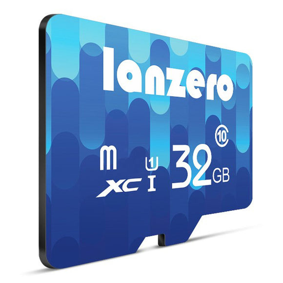 Lanzero 8GB 16GB 32GB 64GB Class 10 High Speed TF Card Flash Memory Card for Mobile Phone GPS Tablet