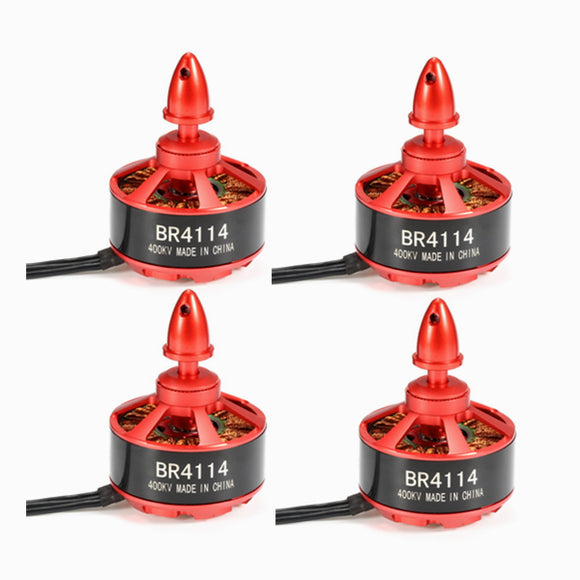 4X Racerstar Racing Edition 4114 BR4114 400KV 4-8S Brushless Motor For 600 650 700 800 RC Drone FPV Racing