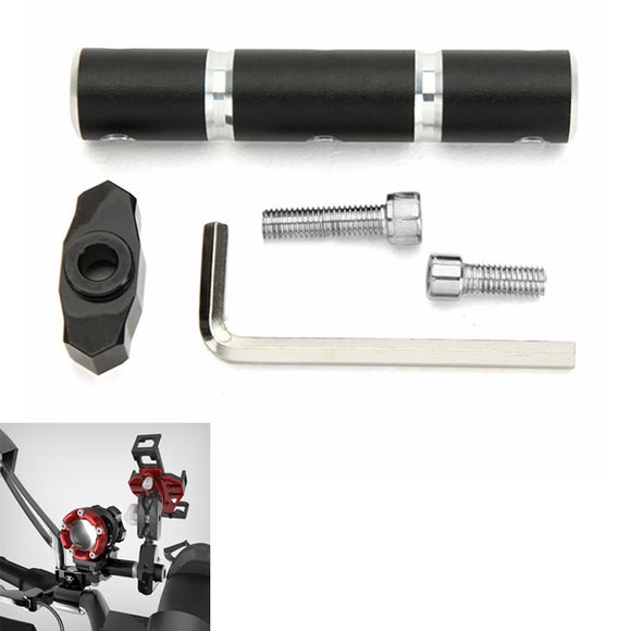 8mm Motorcycle Scooter Decorative Accessories Rear View Mirror Holder Extension Bracket For Yamaha