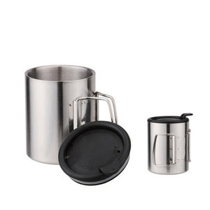 Fire-Maple 320ML Camping Picnic Cup Insulation Vacuum Thermal Water Mug Stainless Steel FMP-303