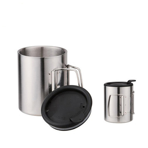Fire-Maple 320ML Camping Picnic Cup Insulation Vacuum Thermal Water Mug Stainless Steel FMP-303