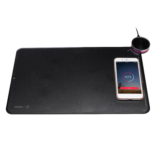 MIIIW MWSP01 Smart Qi Standard Wireless Charging Mousepad RGB Light Mouse Pad