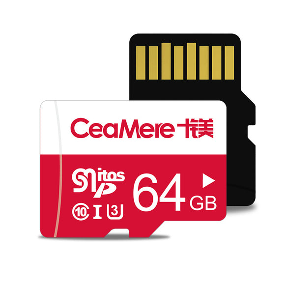 CEAMERE SMITOSP 64G U3 Waterproof Professional High Speed Memory Card For Mobile Phone DVR IP Camera