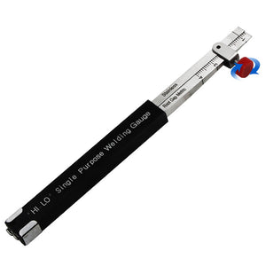 Welding Inspection Scale Small Height Gauge Dedicated Internal Welding Ruler Metric Size Multi-Function Gauge