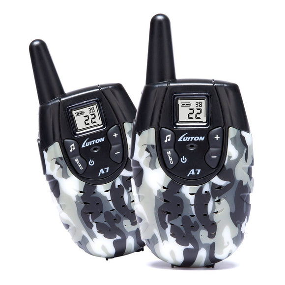 LUITON Walkie Talkies For Kids Toys Boys Girls With Rechargeable Battery (1 Pair)