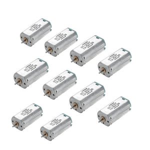 10pcs 3.7V 32800rpm DC Motor N40 Strong Magnetic Carbon Brush Motor