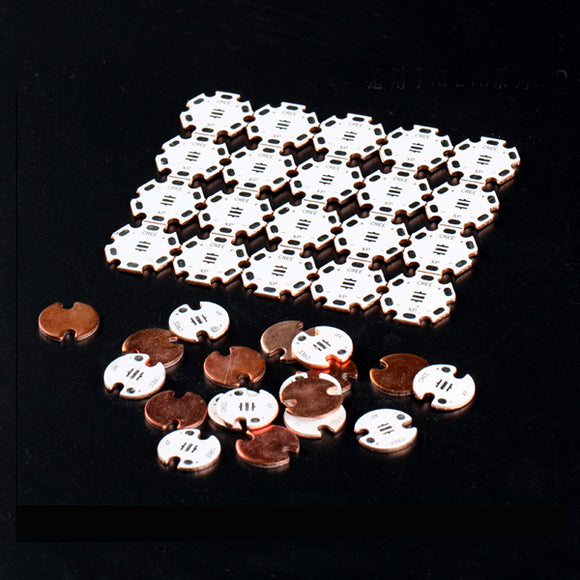 1pcs Convoy Thermoelectric Detached Copper Circuit Board For XP-L HI/XP-E/XP-G/XP-G2 LED