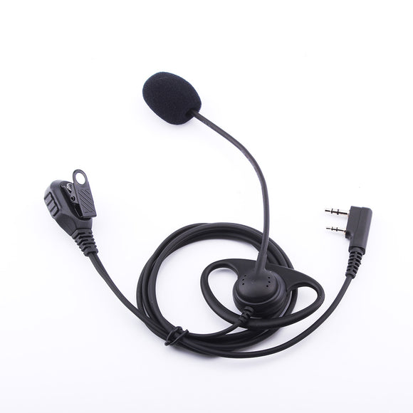 Earphone Intercom Headset Tactical Headset D-type Microphone Headset K Connector