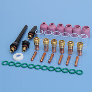 40PCS Welding Accessories Cup Gasket Gas Lens Fit for TIG Torch WP-17/18/26