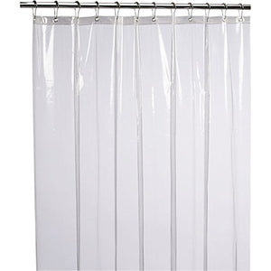 Mildew Resistant Anti-Bacterial Eco-Friendly PEVA 3G Liner Clear Shower Car Curtain