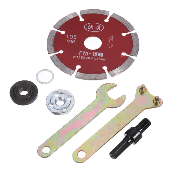 100mm Cutting Disc with 5pcs Flange Nuts Angle Grinder Accessories for Tile Cutting
