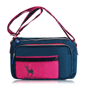 Women Nylon Light Crossbody Bags Casual Outdoor Travel Shoulder Bags