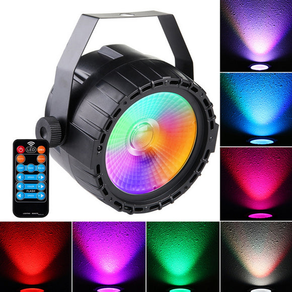 ARILUX AC90-240V 10W RGB UV LED Stage Light Remote Control Sound-activated Par Lamp for Christmas
