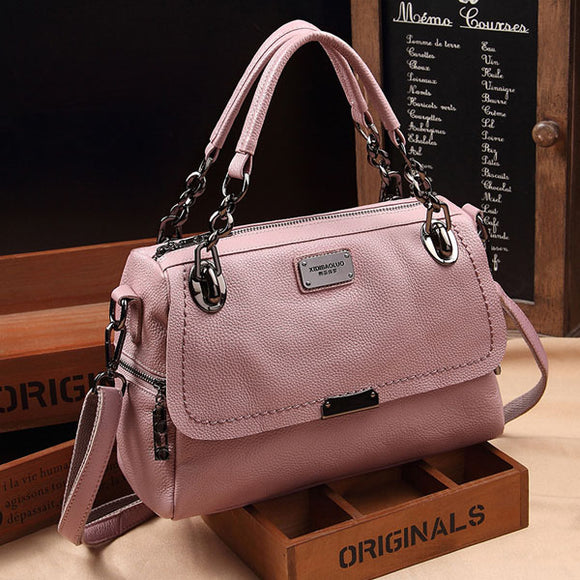 Women Chain Portable Messenger Shoulder Bag Flip Fashion Handbag Crossbody Bag