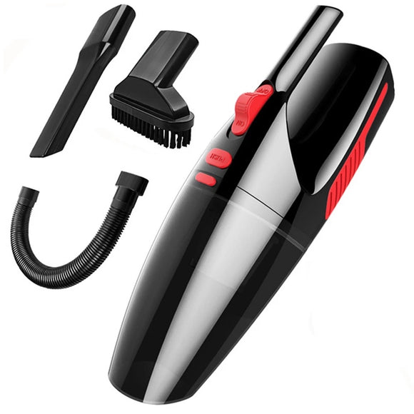 4000Pa 120W Portable Car Vacuum Cleaner Wet Dry Dual-Use Mini Vacuum Cleaner with LED Light for Car Home