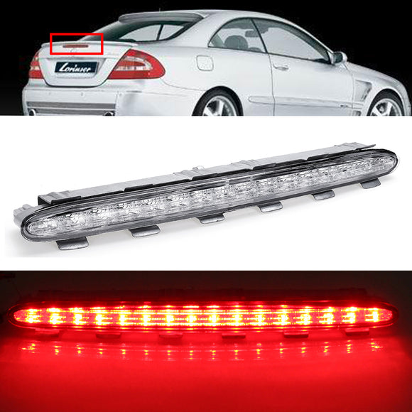 LED Third Brake Light High Mount Stop Lamp Red for Mercedes-Benz CLK W209 2002-2009
