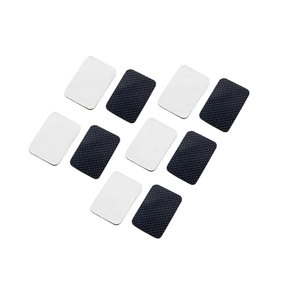 10 PCS RJX 3/M Anti-Slip Damping Silicone Mat Adhesive Tape 20X30X1mm for FPV Racing Drone Battery