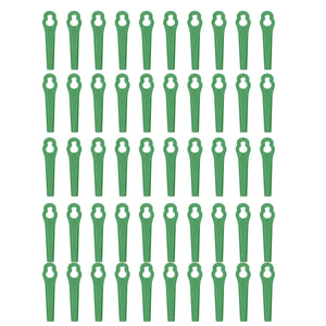50X Plastic Trimmer Blades For Bosch ART23 LI Accutrim EasyTrim Accu