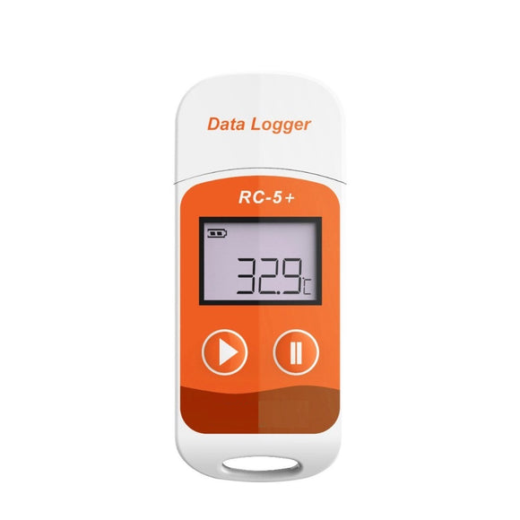 RC-5+ High-precision Digital USB Temperature Data Logger Recorder Upgrade for Refrigeration, Cold Chain Transport, Labs