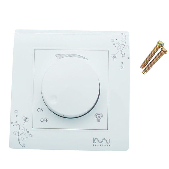 AC 110-250V Adjust Luminosity Wall Switch Panel Light Dimmer Switch
