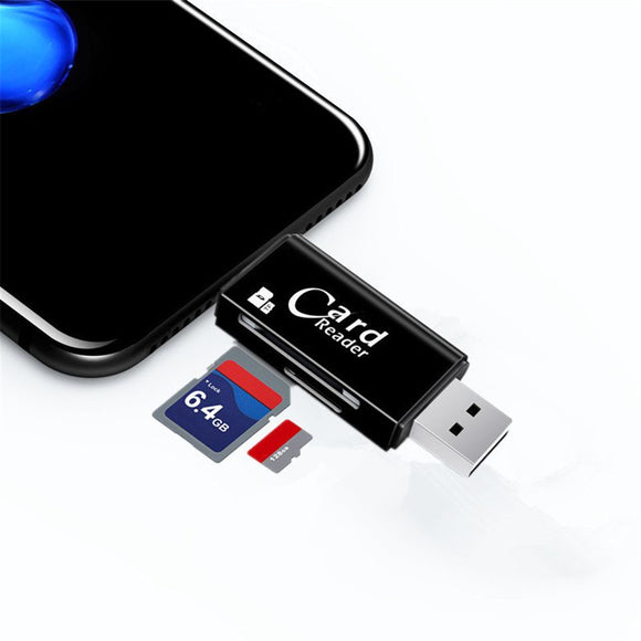 iDragon R005 USB 2.0 TF Card Memory Card Reader For iPhone iPad Macbook PC