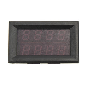 3pcs RUIDENG 0-33V 0-3A Four Bit Voltage Current Meter DC Double LED Display Voltmeter