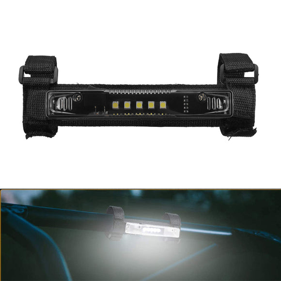 Roll Bar Mount Dome Light LED Light for UTV ATV Polaris RZR Golf Cart Universal