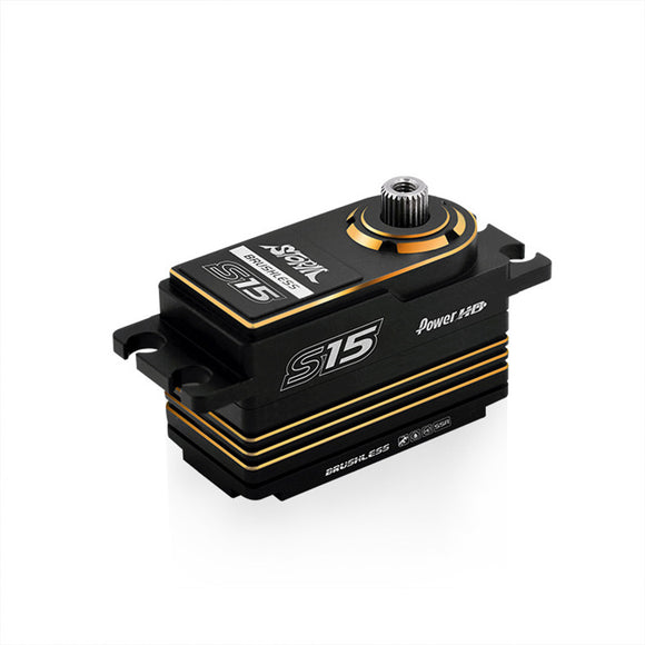 Power HD Storm15 High Pressure Brushless Servo 15KG Metal Gears for RC Vehicles Car Model