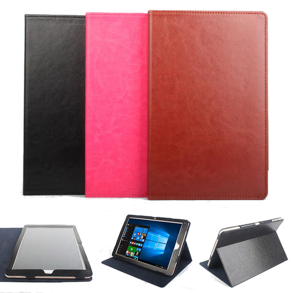 Folding Stand PU Leather Case Cover for Chuwi Hi12