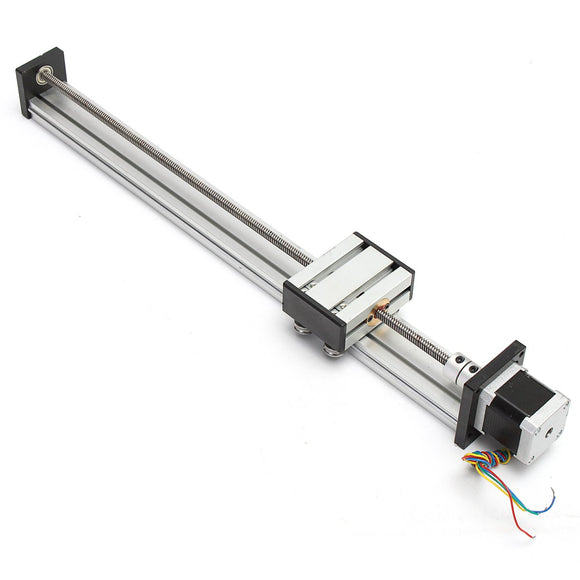 400mm Stroke Actuator CNC Linear Motion Lead Screw Slide Stage with 42 Stepper Motor