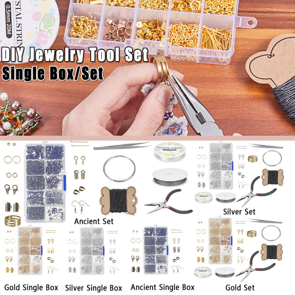 Jewelry Making Kit Jewelry Beading Making Repair Tools Sets Necklace Bracelet Tools Kit