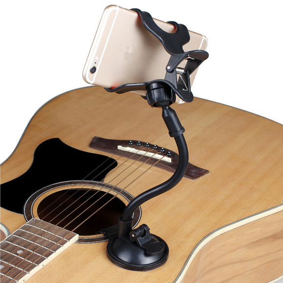 Guitar Sidekick Smartphone Holder Stand Support Mount for iphone 6s Samsung s6