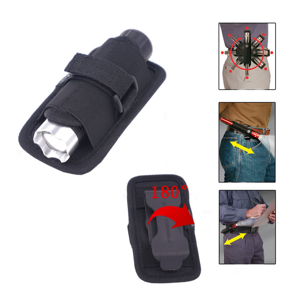 UltraFire 401/402 120/150mm Flashlight Protected Bag Flashlight Holster Flashlight Accessories Camping Hunting