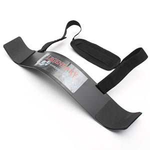 Muscle Fitness Bicep Isolator Arm Blaster Barbell Training Weight Lifting Strap