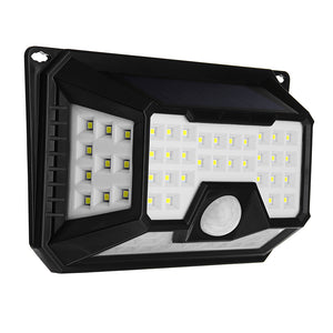 ARILUX Waterproof 3.5W 66 LED Solar Light PIR Motion Sensor Wall Lamp 3 Modes for Outdoor Garden