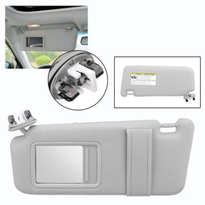 1 piece Car Sun Visor Makeup Mirror For Toyota Camry 2007-2011 Windscreen Accessories Beige Gray