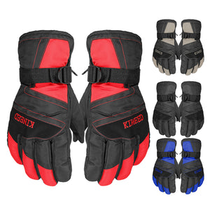 Men Women Winter Sport Elastic Band Gloves Ski Snowboard Snow Thermal Waterproof Motorcycle