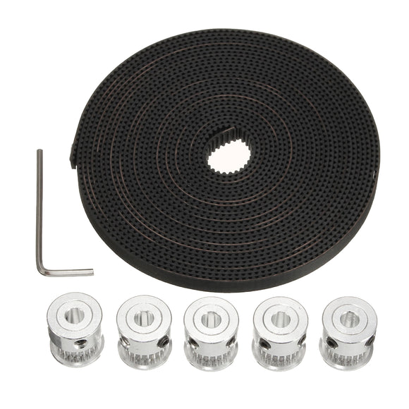 GT2 20 Tooth Timing Pulleys And 5 Meters Of GT2 Belt 3D Printing Reprap S7