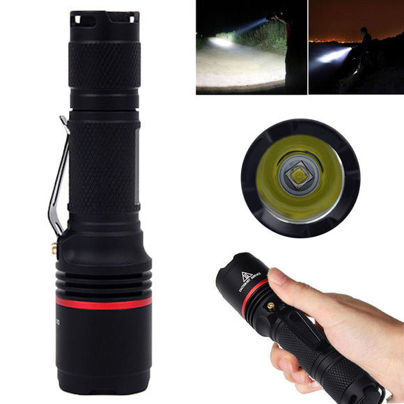 Elfeland L2 3 Modes AA / 14500 Bright Tactical Flashlight LED Torch Lamp