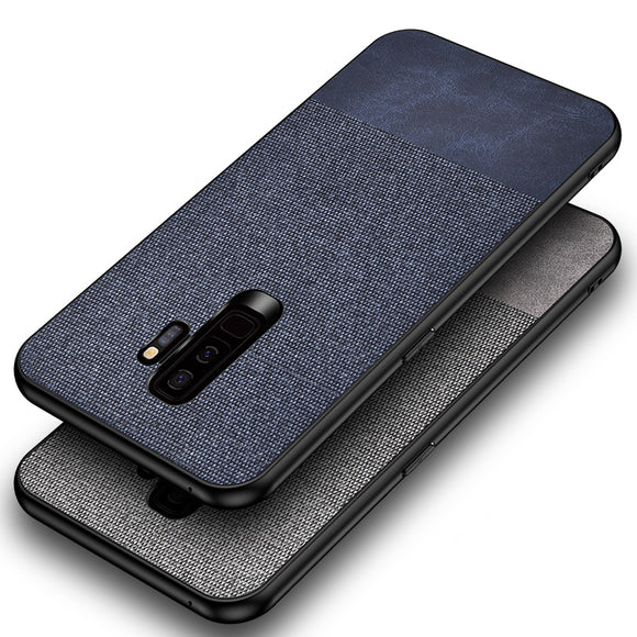 Bakeey Cotton Cloth Protective Case For Samsung Galaxy S9/S9 Plus Anti Fingerprint Back Cover