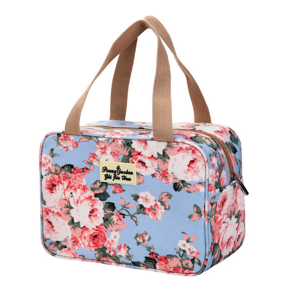 Women Waterproof Travel Bag Print Fashion Nylon Swimming Wash Storage Bag Cosmetic Bag Handbag