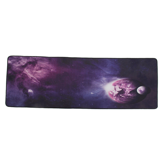 900x300x4mm Universe Moon Large Mouse Pad Anti-Slip Gaming Mice Table Desk Mat