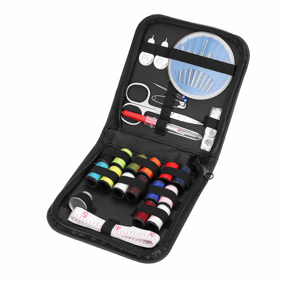 27 In 1 Essential Sewing Tools Kit Needlework Box Set For Domestic Sewing DIY