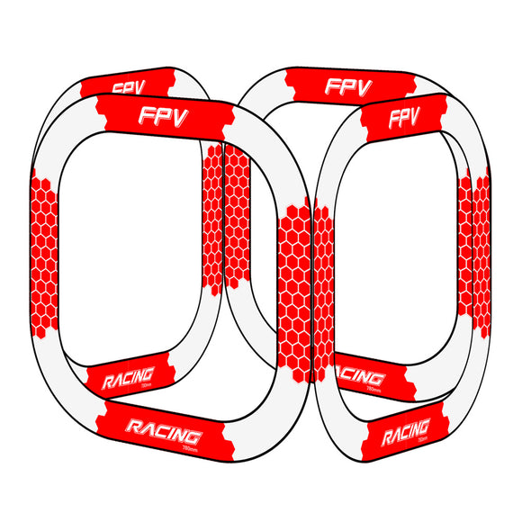 LDARC RC Drone FPV Racing Square Gate Flying Crossing Door 780mm