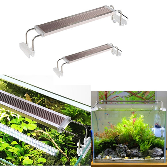 12W 14W Ultra Thin Aluminum Alloy SMD LED Aquarium Lighting for For Fish Tank AC220V