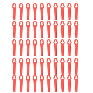 50X Plastic Trimmer Blades For Bosch ART26LI ART26 Accutrim ART26 EasyTrim Accu