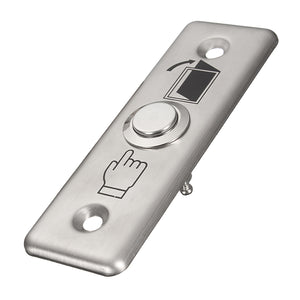 92x28mm Stainless Steel Doorbell Push Button Switch Touch Panel